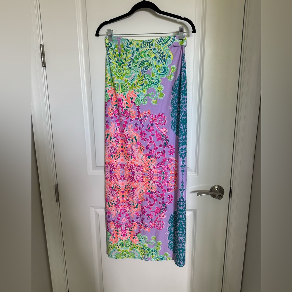 Lilly Pulitzer Inez Maxi Skirt Sz S